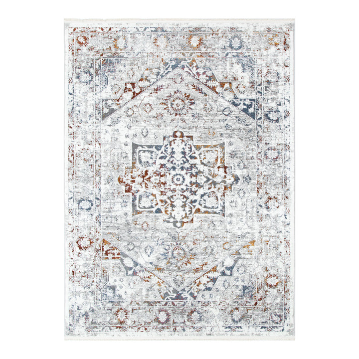 Bohemian Paradise Classic Vintage Grey Multi Rug - 09GMUL