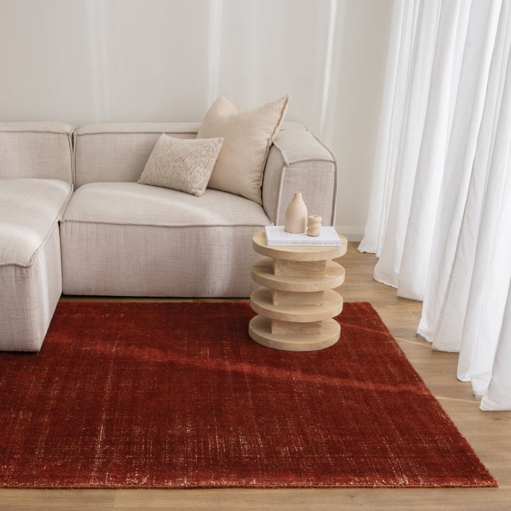 Harbour Burnt Terracotta Indoor Outdoor Rug: New Arrival