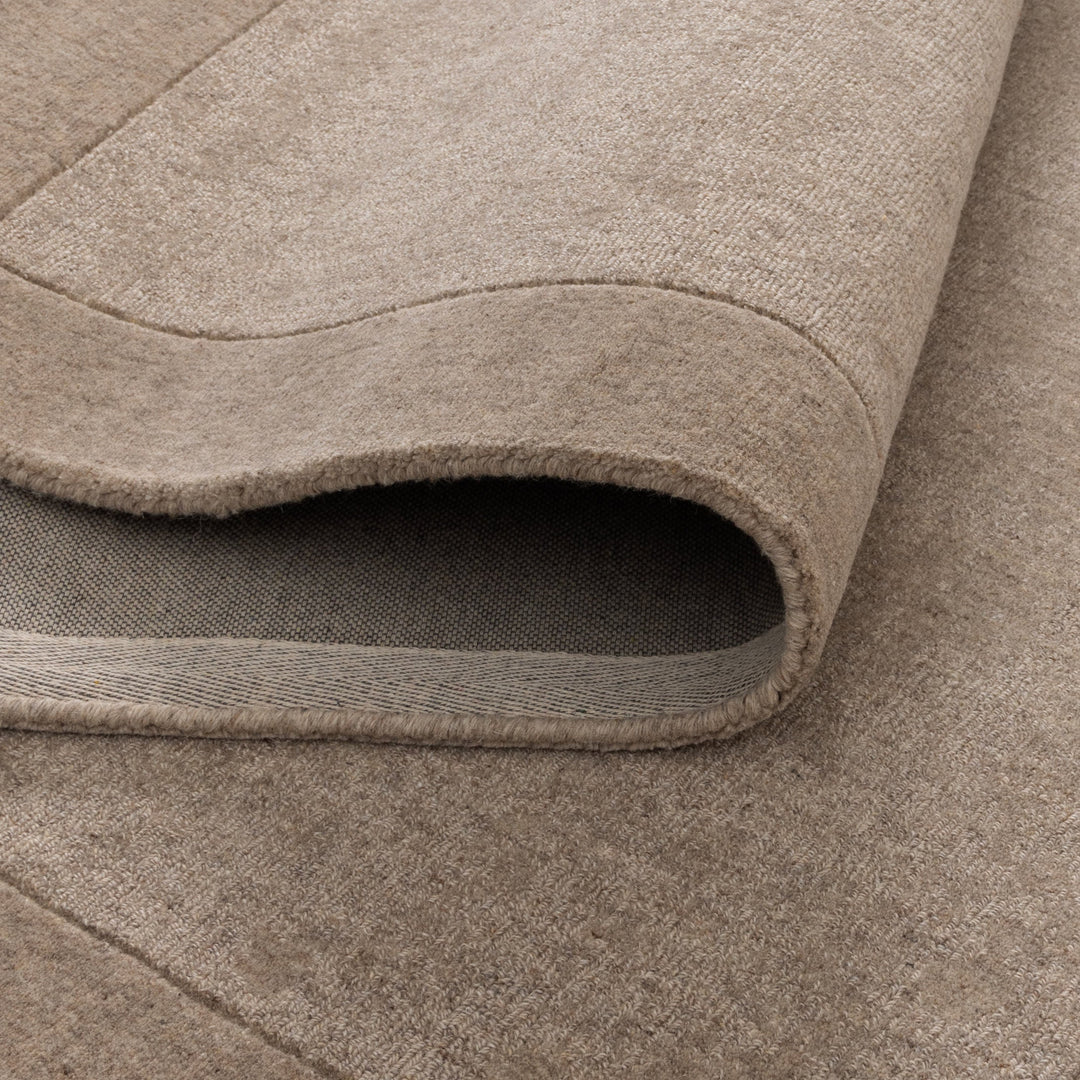 Sedona Caramel Border Wool Rug