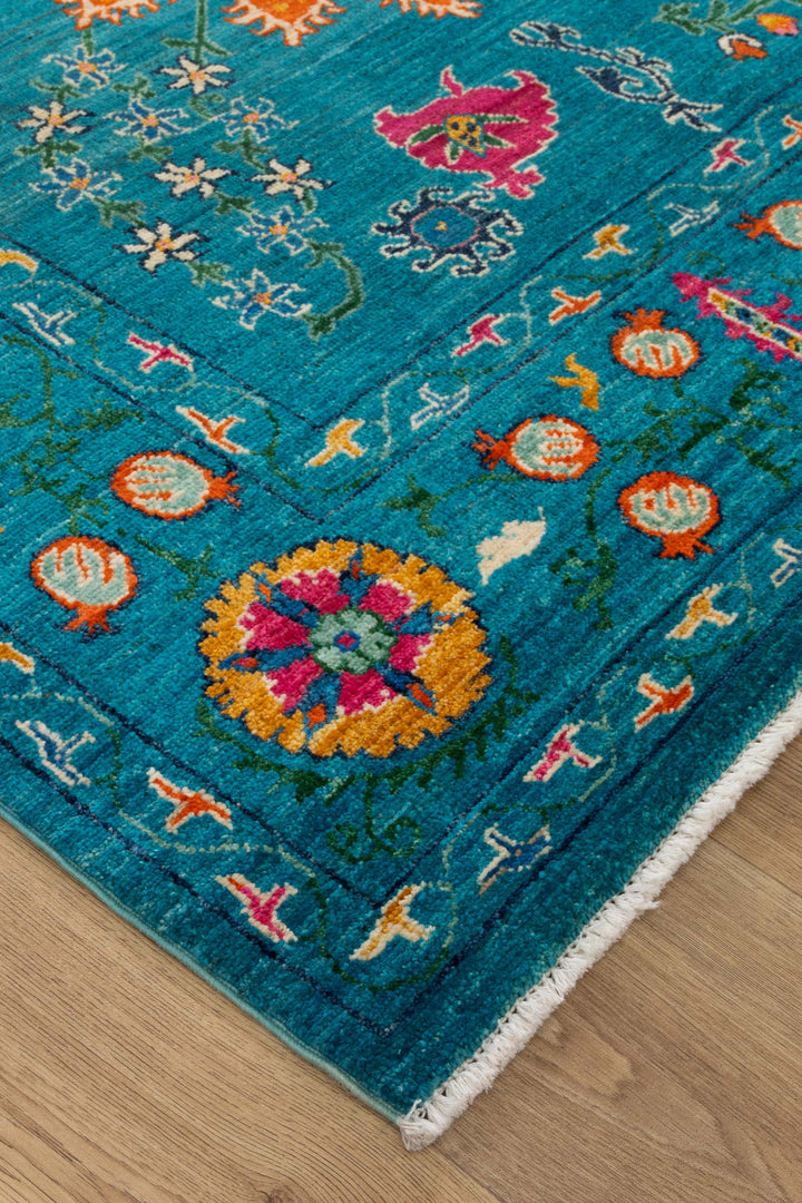 AFGHAN HANDKNOTTED WOOL CARPETS 233X170 GITANO 78 CH-324 Hand Made