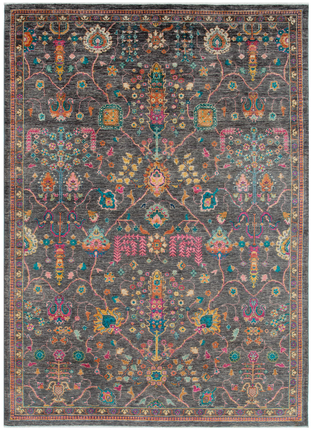 Afghan Handknotted Woolen Carpet  195x284 Lovara 307 (CH) Hand Made