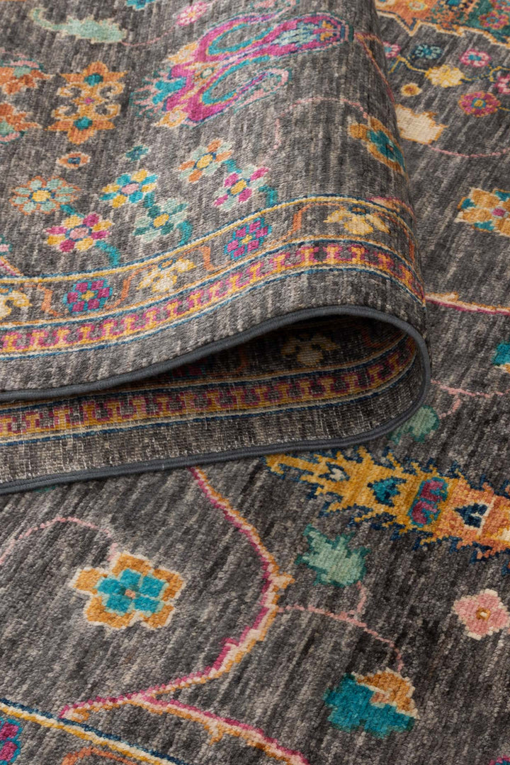 Afghan Handknotted Woolen Carpet  195x284 Lovara 307 (CH) Hand Made