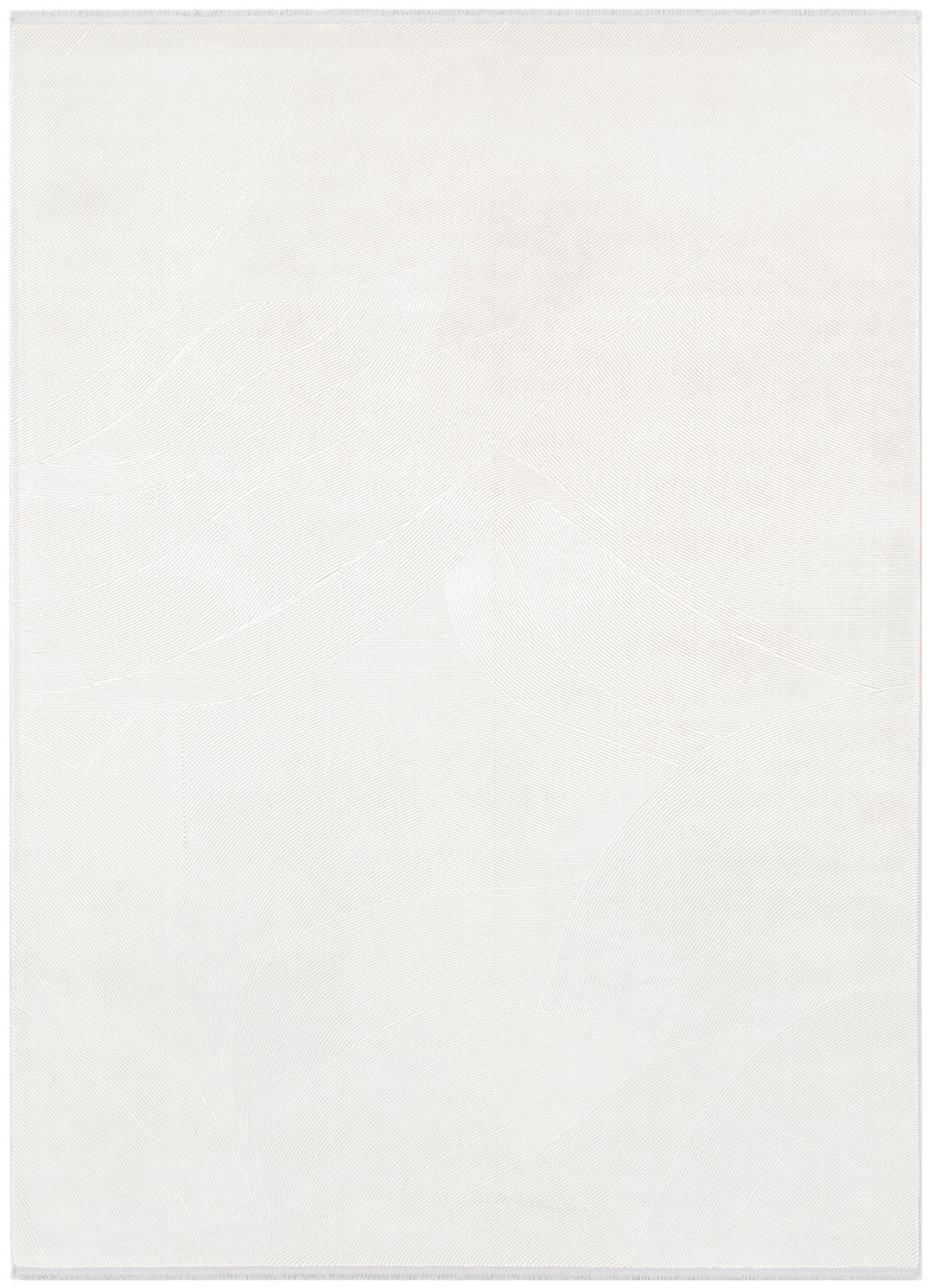 Chateau Geometric Lines White Rug - CH03