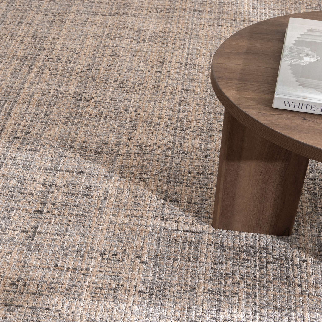 Cherie Distressed Lines Beige Grey Rug - CH05- New Arrival