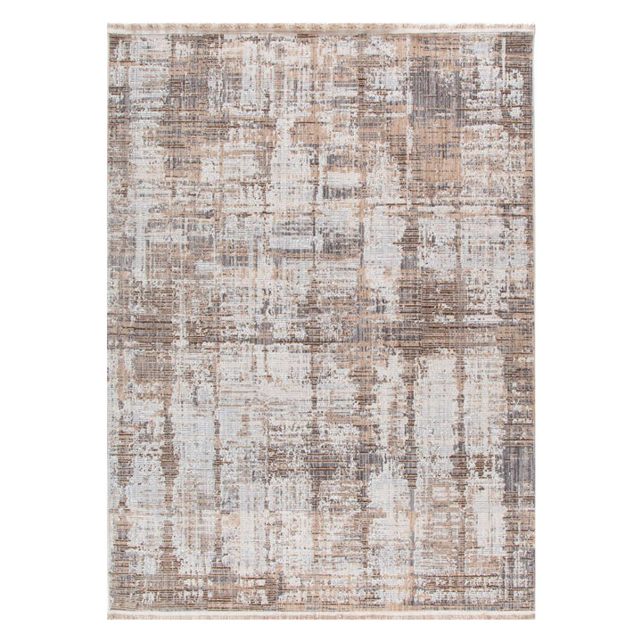 Cherie Distressed Look Watercolour Beige Grey Rug - CH08 - New Arrival