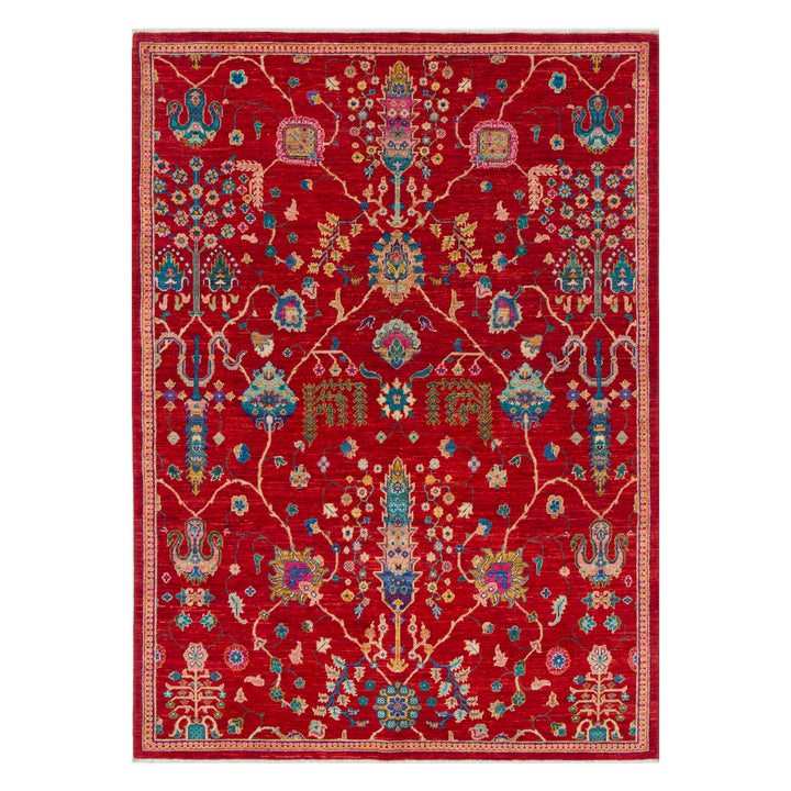 AFGHAN HANDKNOTTED WOOLE CARPETS 226X164 LOVARA - 82 CH228 (Hand Made)