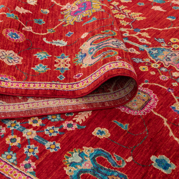 AFGHAN HANDKNOTTED WOOLE CARPETS 226X164 LOVARA - 82 CH228 (Hand Made)