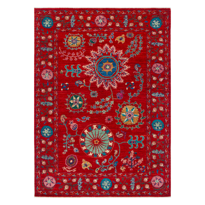 AFGHAN HANDKNOTTED WOOLE CARPETS 233X163 GITANO - 82 CH546 (Hand Made)