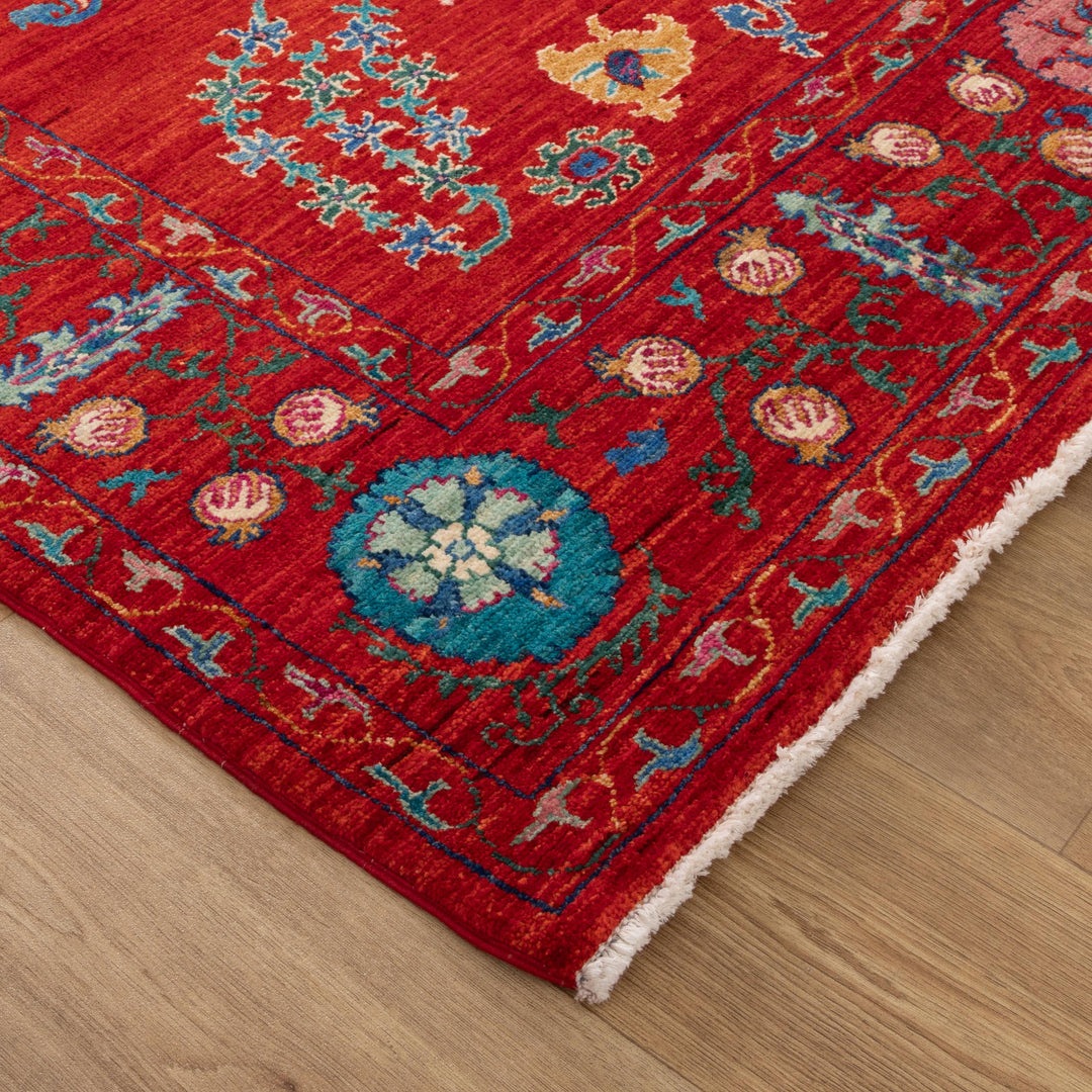 AFGHAN HANDKNOTTED WOOLE CARPETS 233X163 GITANO - 82 CH546 (Hand Made)