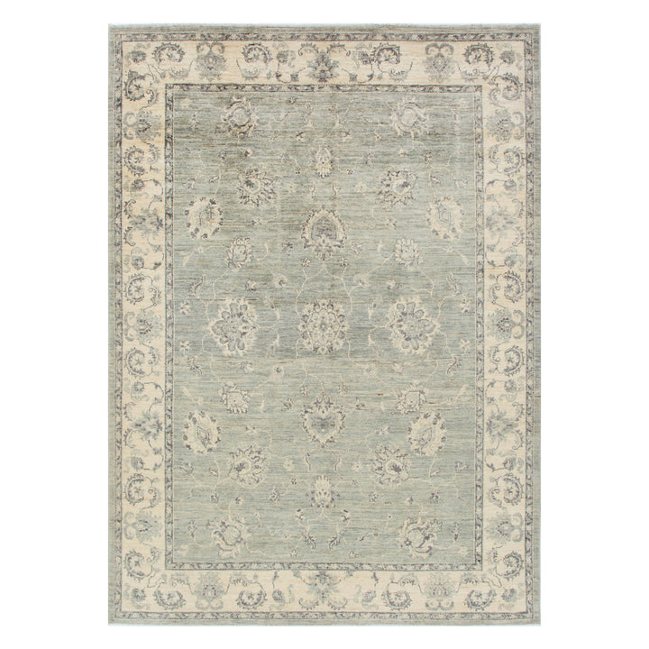 Afghan Handknotted Woolen Carpet 164x208 Rose 40 (CH-629) (Hand Made)