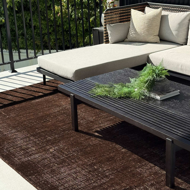 Harbour Chocolate Brown Indoor Outdoor Rug: New Arrival