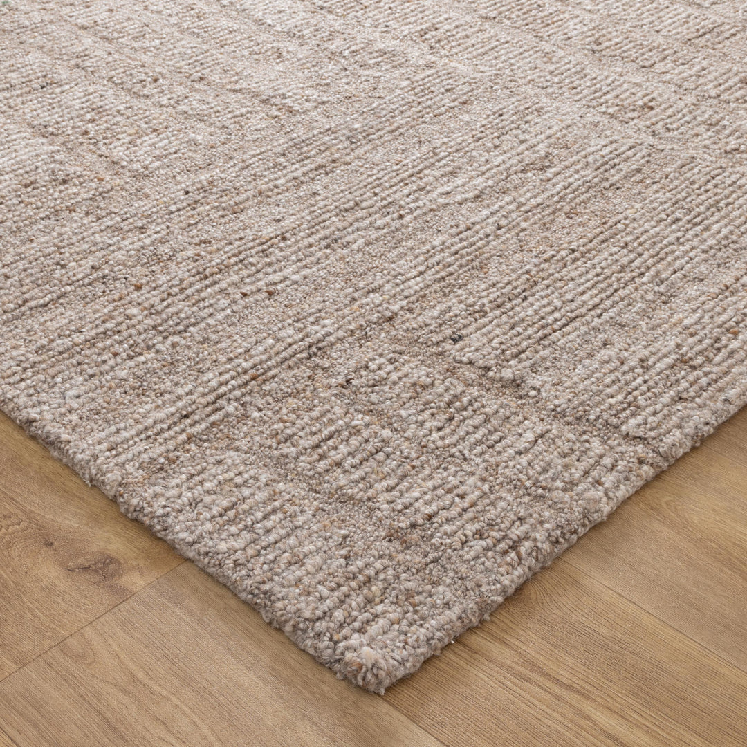Seren Cocoa Modern Wool Rug - New Arrival