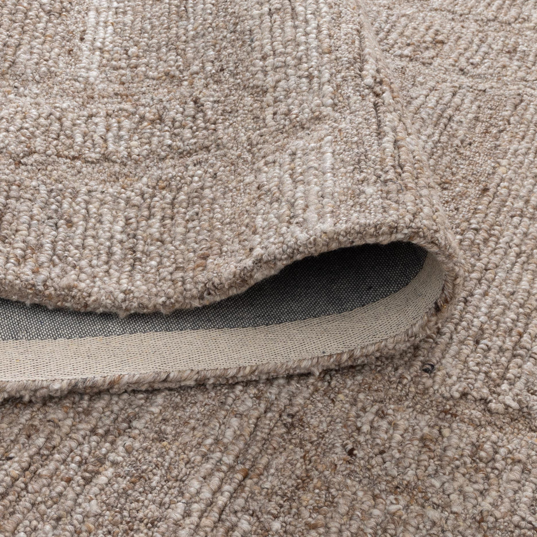 Seren Cocoa Modern Wool Rug - New Arrival