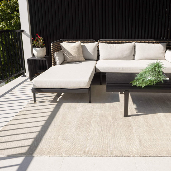 Harbour Cream Indoor Outdoor Rug: New Arrival