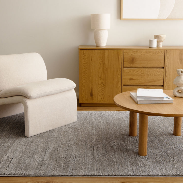 Dorado Minimalist Tonal Grey Rug (D011)
