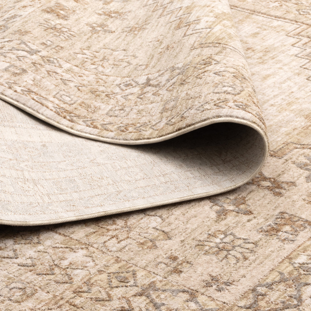 D101- Delphine Sahara Medallion Vintage Rug- New Arrival
