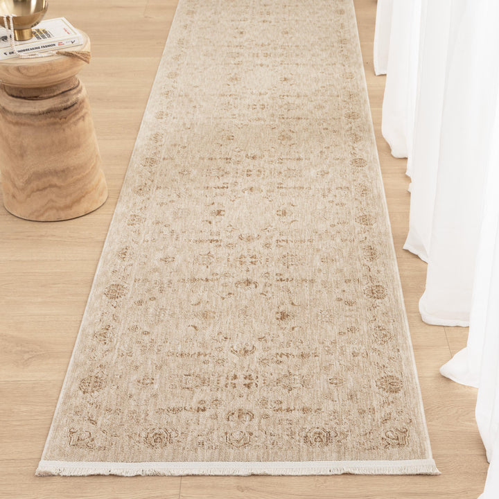 D103- Delphine Warm Biscotti Vintage Beige Rug- New Arrival