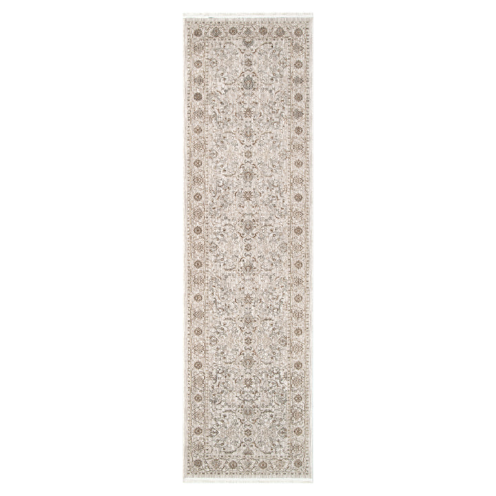 D104- Delphine Ivory Multi Vines Vintage Rug- New Arrival