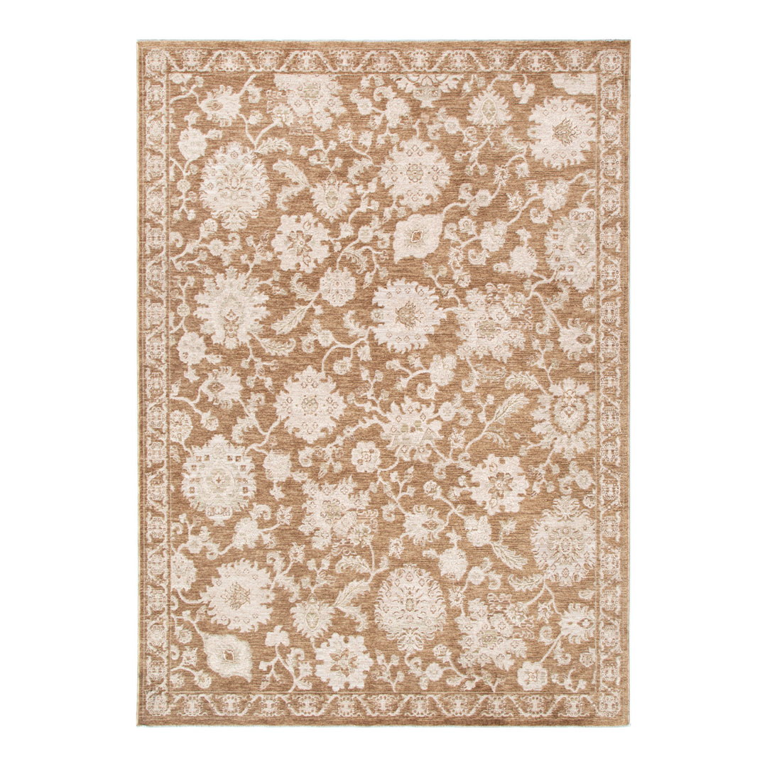 D105- Dephine Toffee Vintage Rug- New Arrival