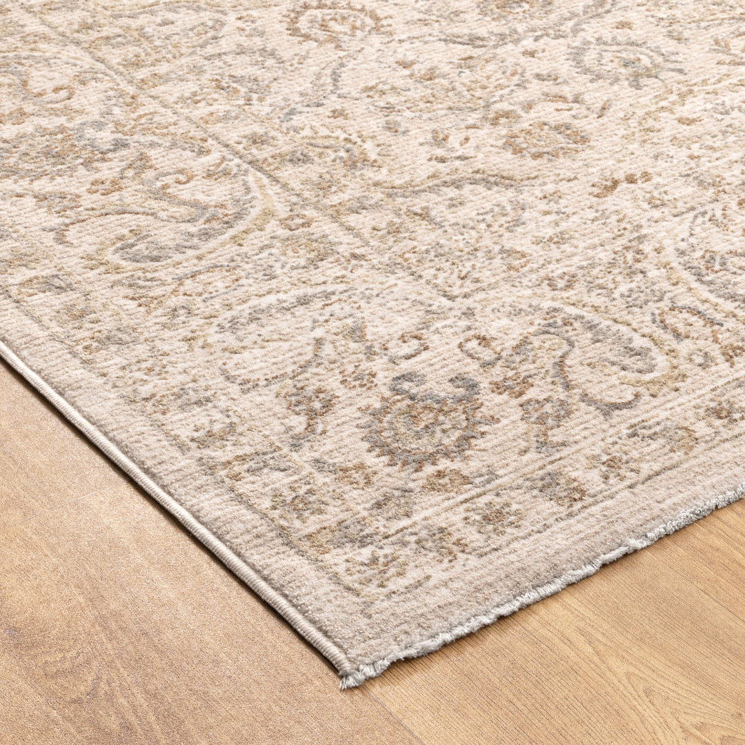 D106- Delphine Classic Sage Vintage Rug- New Arrival