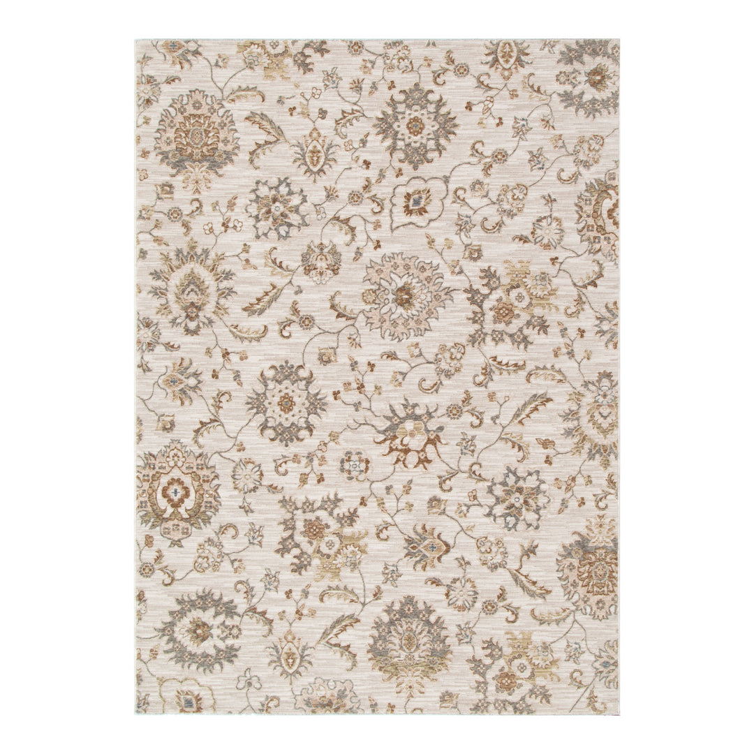 D107- Delphine Antique Bloom Multi Vintage Rug - New Arrival