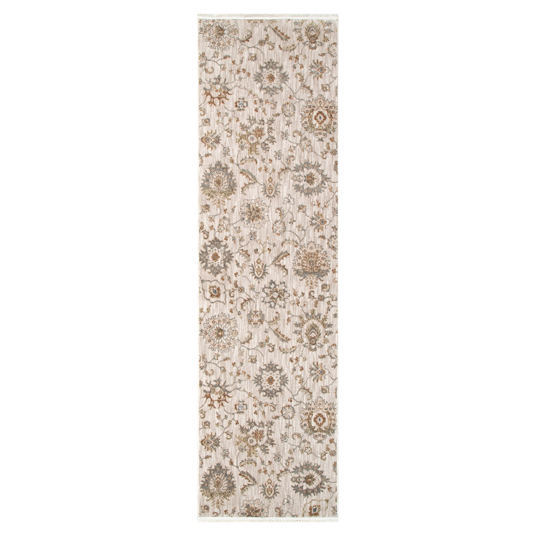 D107- Delphine Antique Bloom Multi Vintage Rug - New Arrival