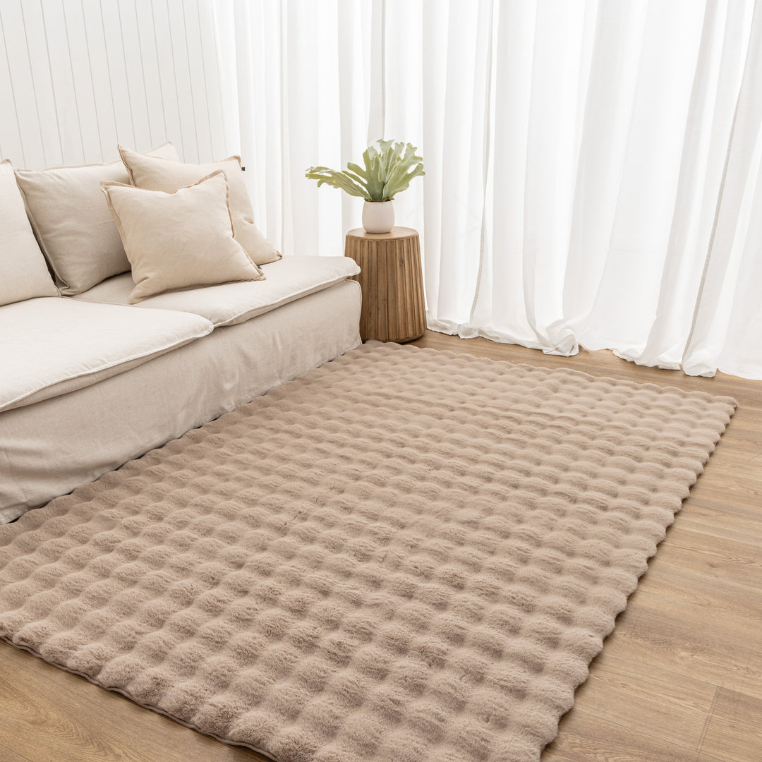 Purity Tile Rug Purity Washable Rug Dark Beige – Brand Ventures Pty Ltd