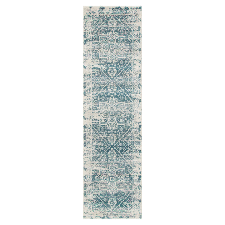 Delicate Audrey Ivory & Blue Rug - DEL19