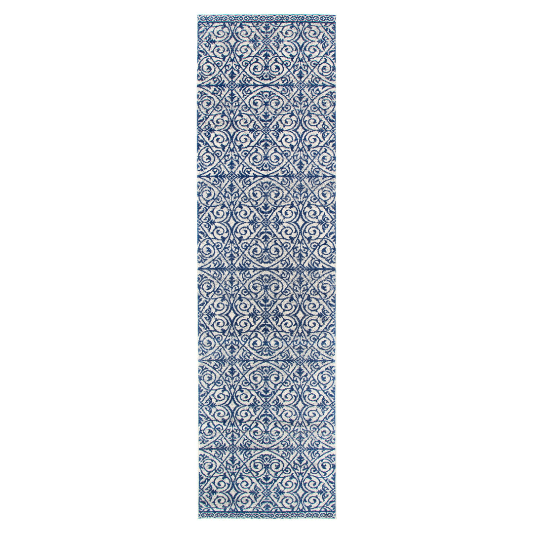 Delicate Katherine Blue & Ivory Rug -  DEL24