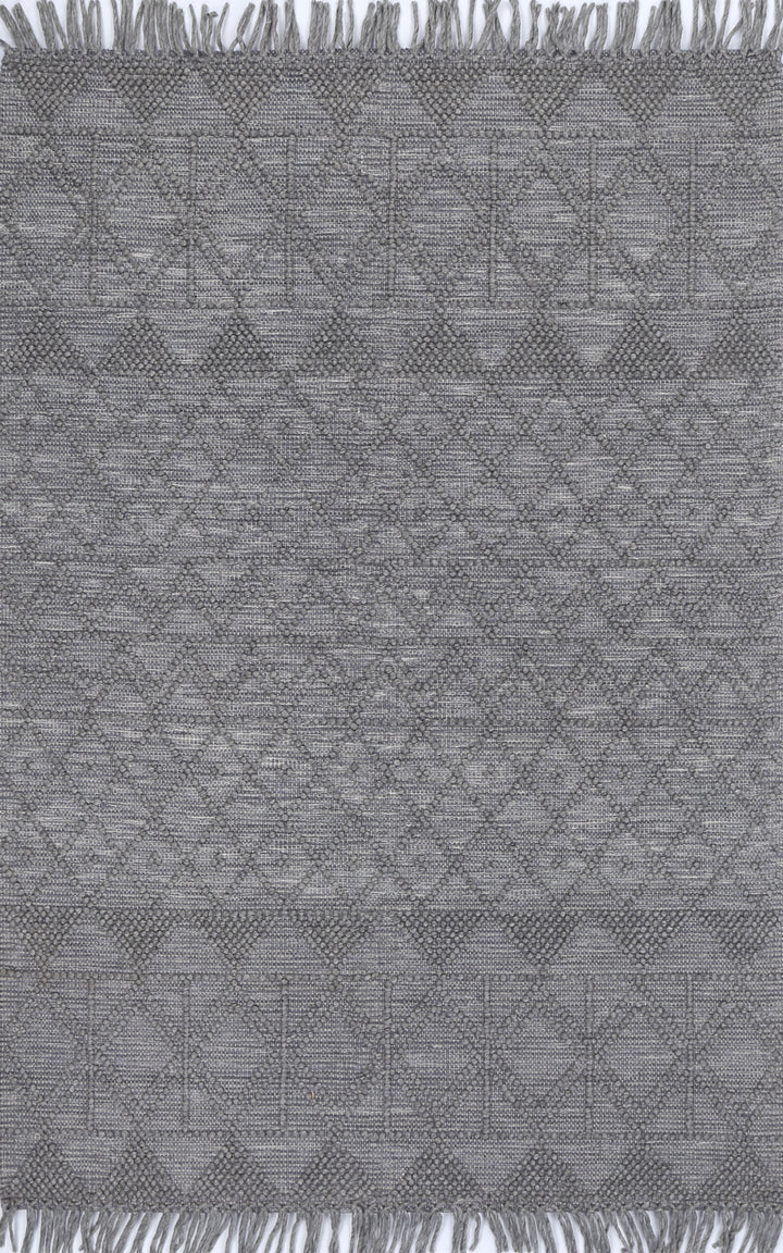 Diego Inca Grey Multi Wool Rug - DIEG01