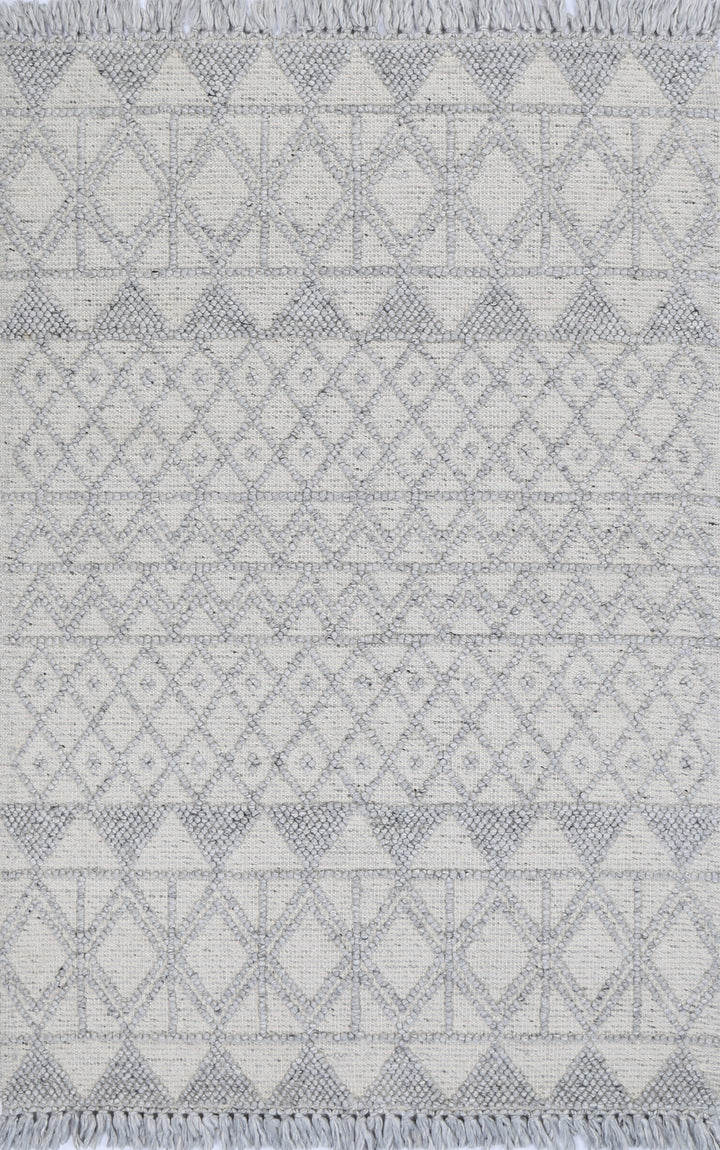 Diego Inca Grey Wool Rug - DIEG01