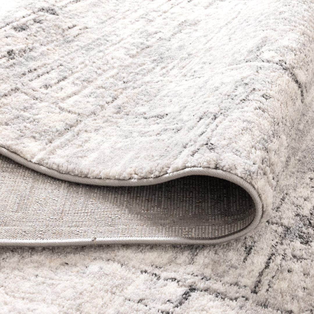 Simple Gray Distressed Rug Dorado Grey Distressed Lines Rug - D003 – Brand Ventures Pty Ltd