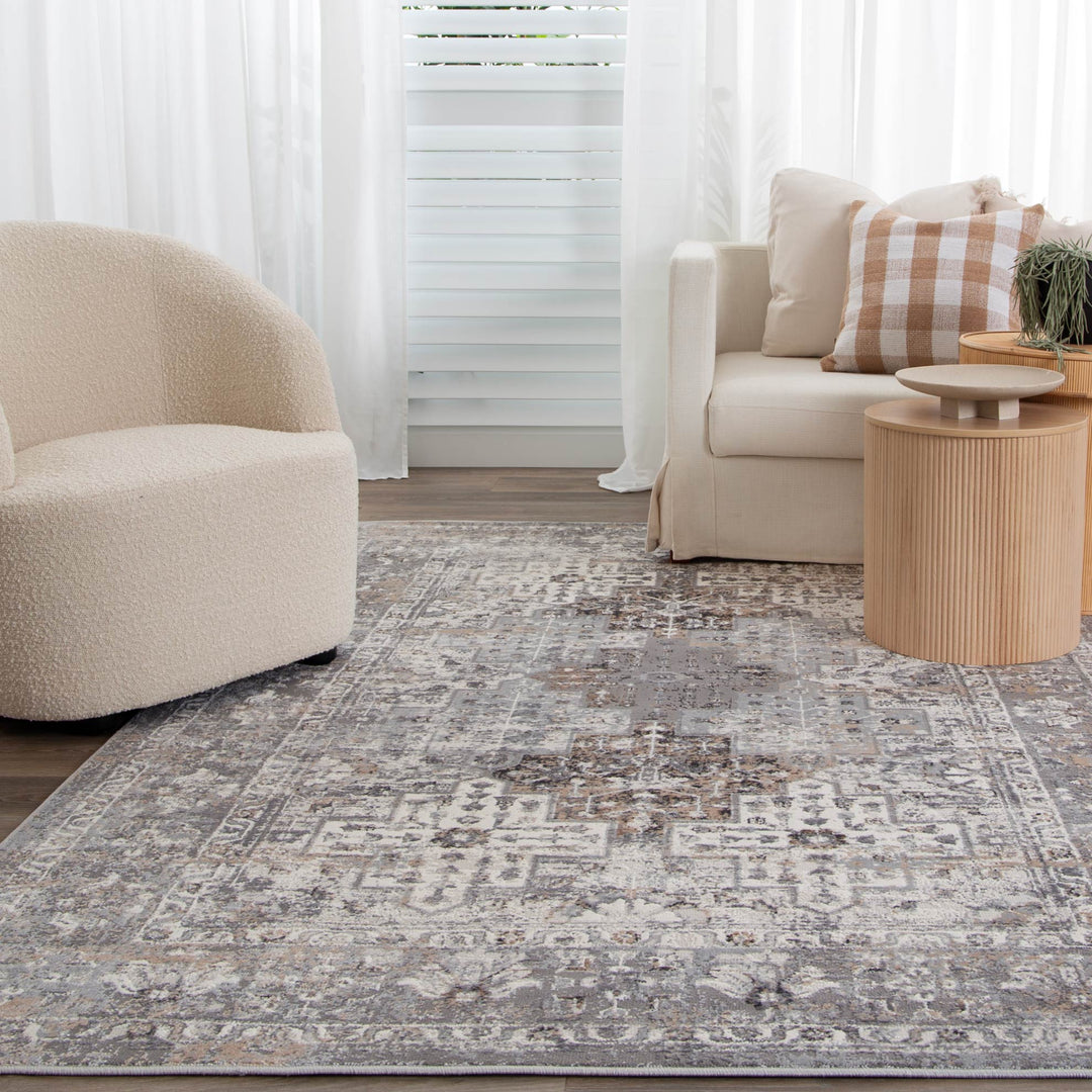 Expressions Grey Oriental Rug- EX04