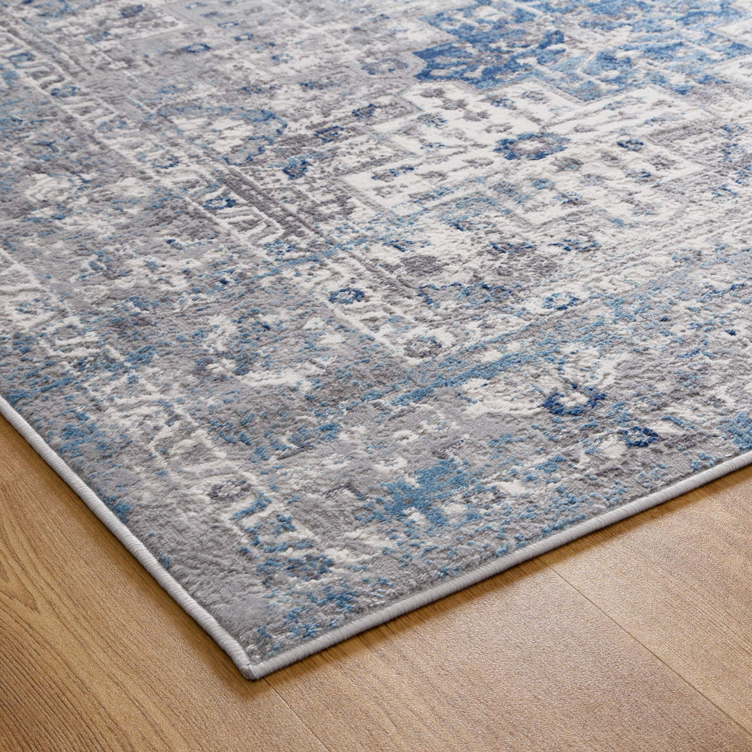Expressions Navy Blue Oriental Rug - EX05
