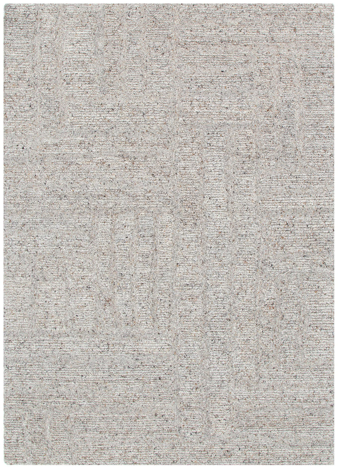 Seren Greige Modern Wool Rug - New Arrival