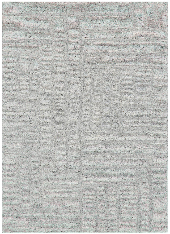 Seren Grey Modern Wool Rug - New Arrival