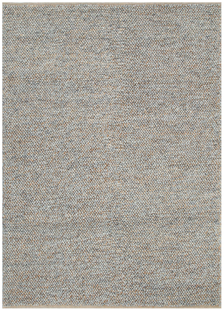Eco Weave Grey Jute and Wool Rug