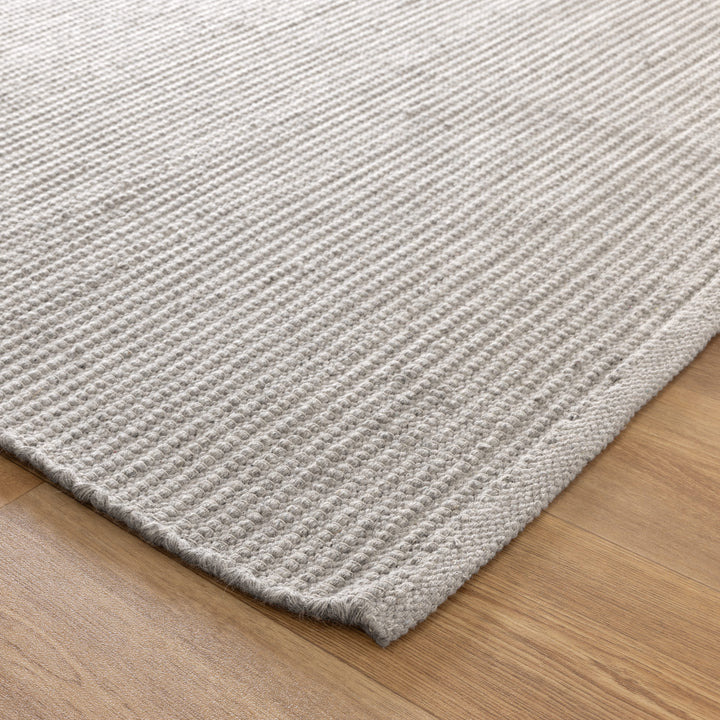 NATURE GREY WOOL RUG