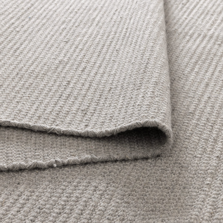 NATURE GREY WOOL RUG