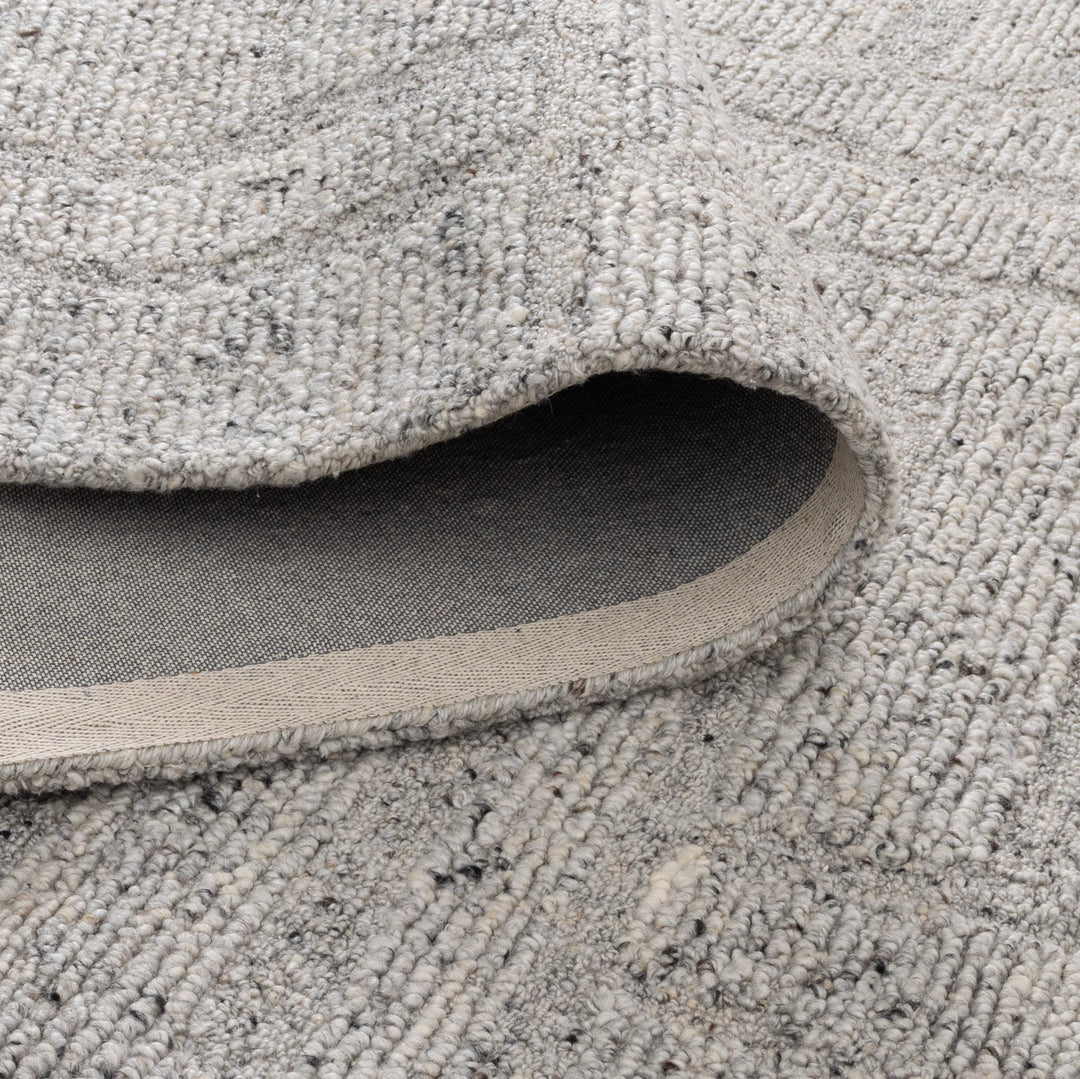 Seren Grey Modern Wool Rug - New Arrival