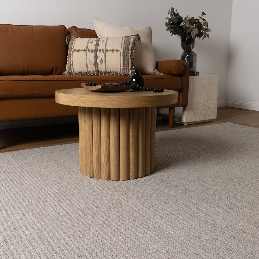NATURE GREY WOOL RUG
