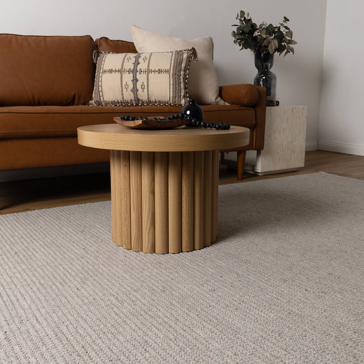 NATURE GREY WOOL RUG