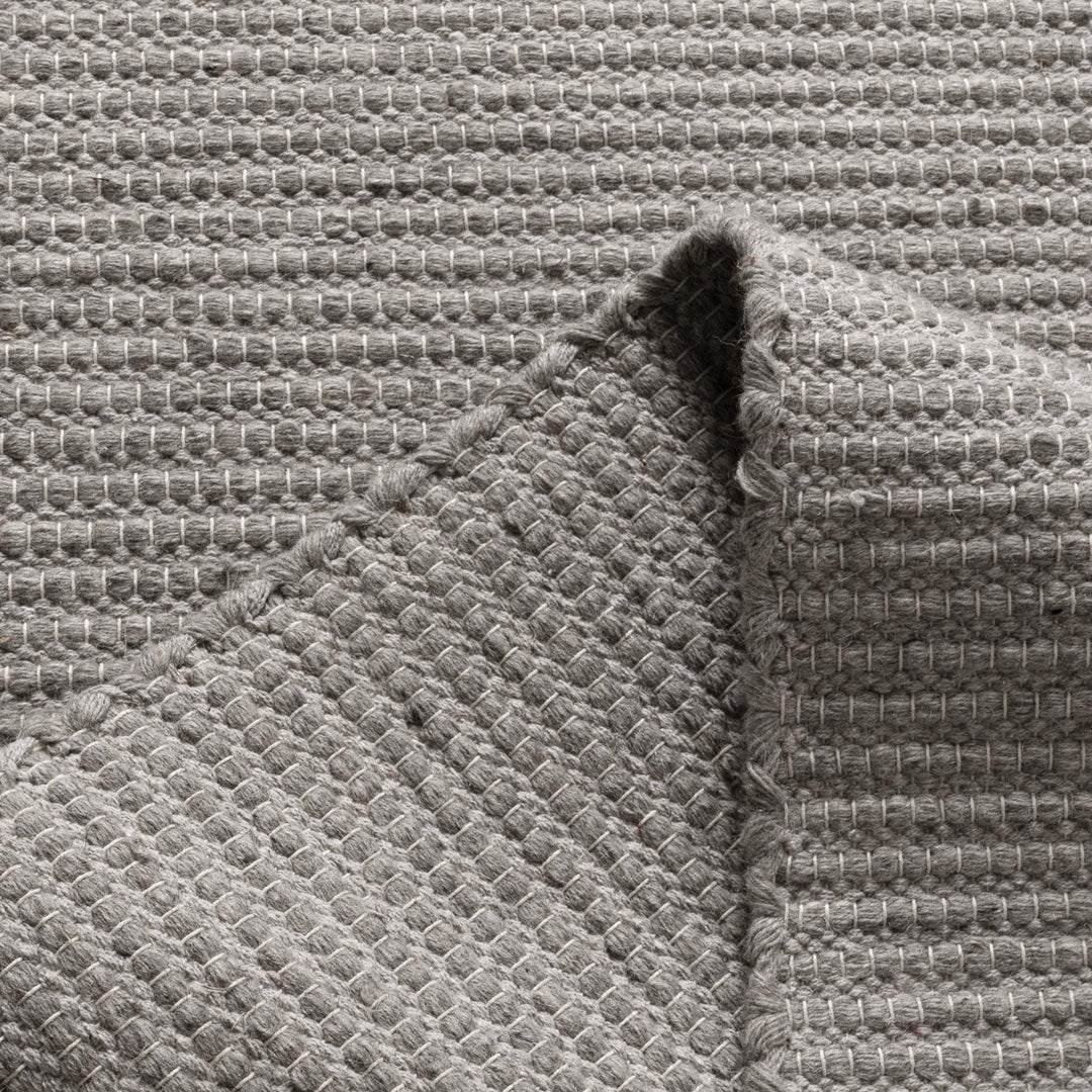 NATURE GREY WOOL RUG