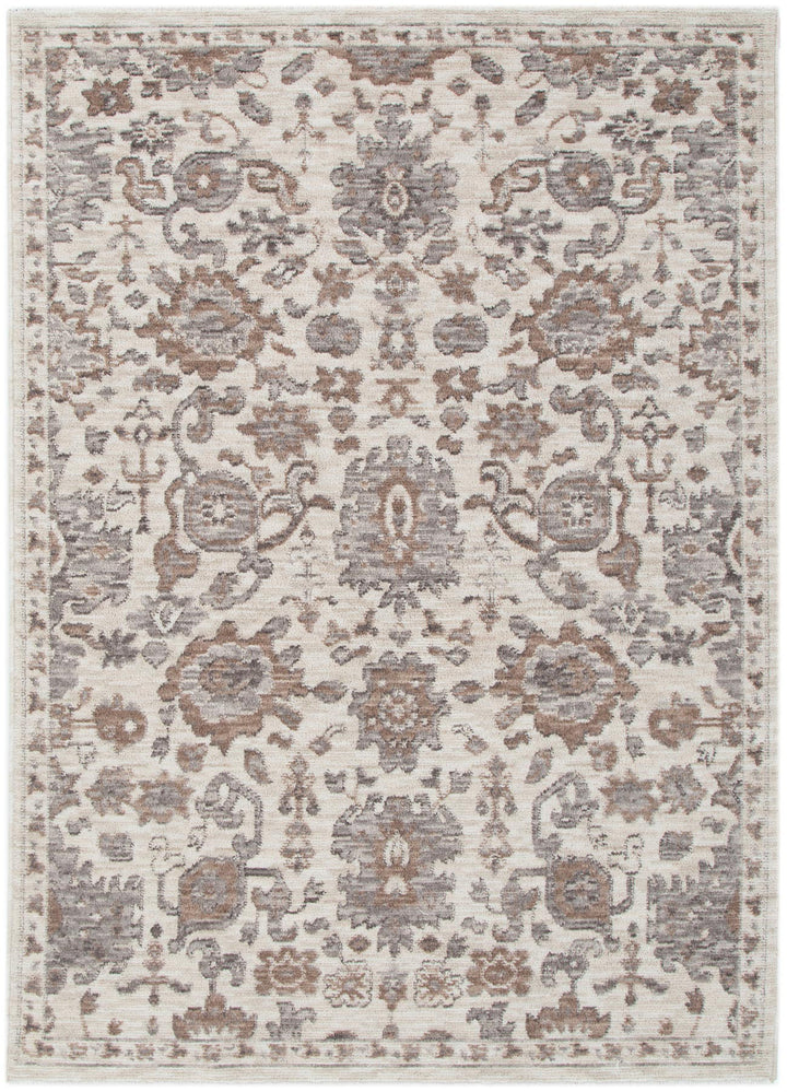 Horizon Grey Beige Traditional Rug H108 - New Arrival