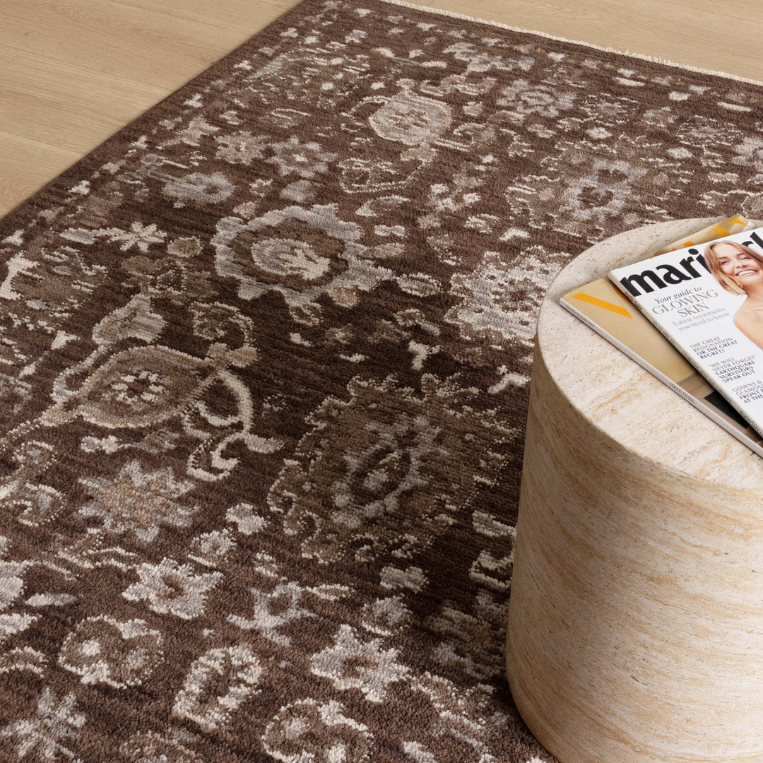 Horizon Brown Traditional Rug H111 - New Arrival