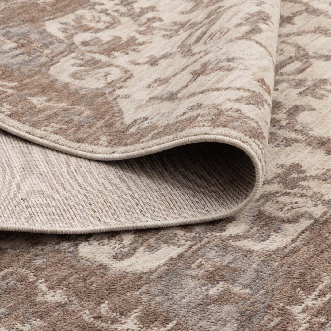 Horizon Ivory Beige Medallion Rug H114 - New Arrival