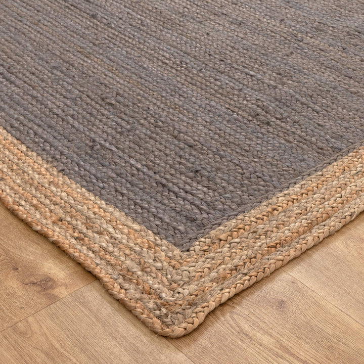 Hampton Centre Taupe Jute Rug