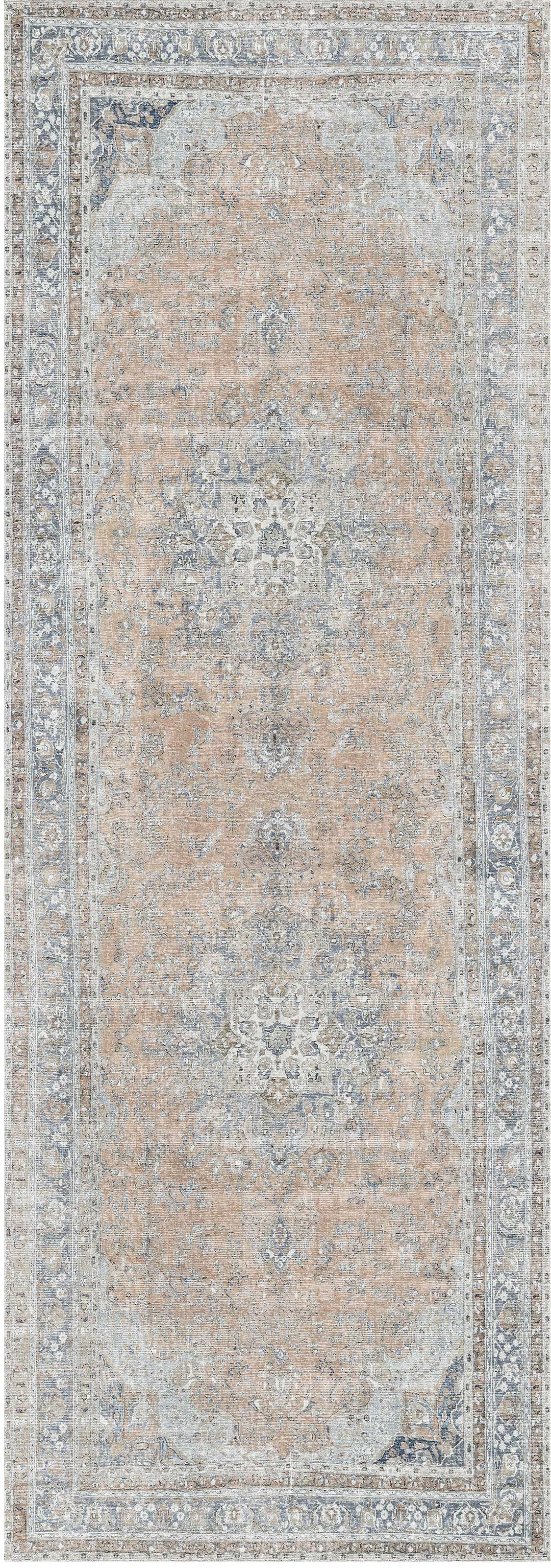 Vintage Crown Oxus Desert Distressed Vintage Distressed Vintage Rug - 3249-07