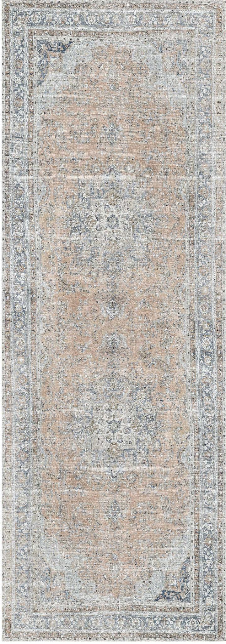 Vintage Crown Oxus Desert Distressed Vintage Distressed Vintage Rug - 3249-07