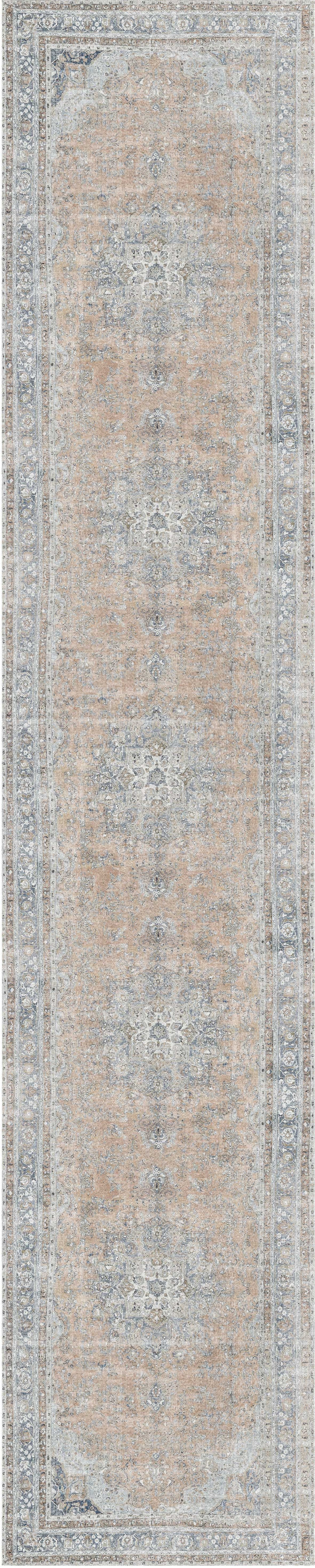 Vintage Crown Oxus Desert Distressed Vintage Distressed Vintage Rug - 3249-07